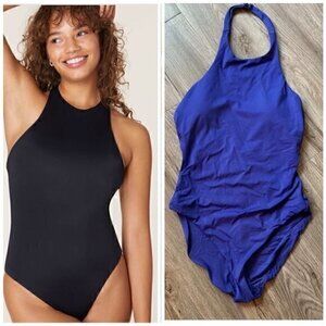 Andie The Luzon One Piece Electric Blue Size L NWOT